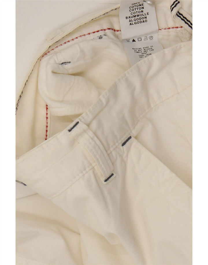 Murphy & Nye Ανδρικό σορτς Chino W36 μεγάλο λευκό βαμβακερό