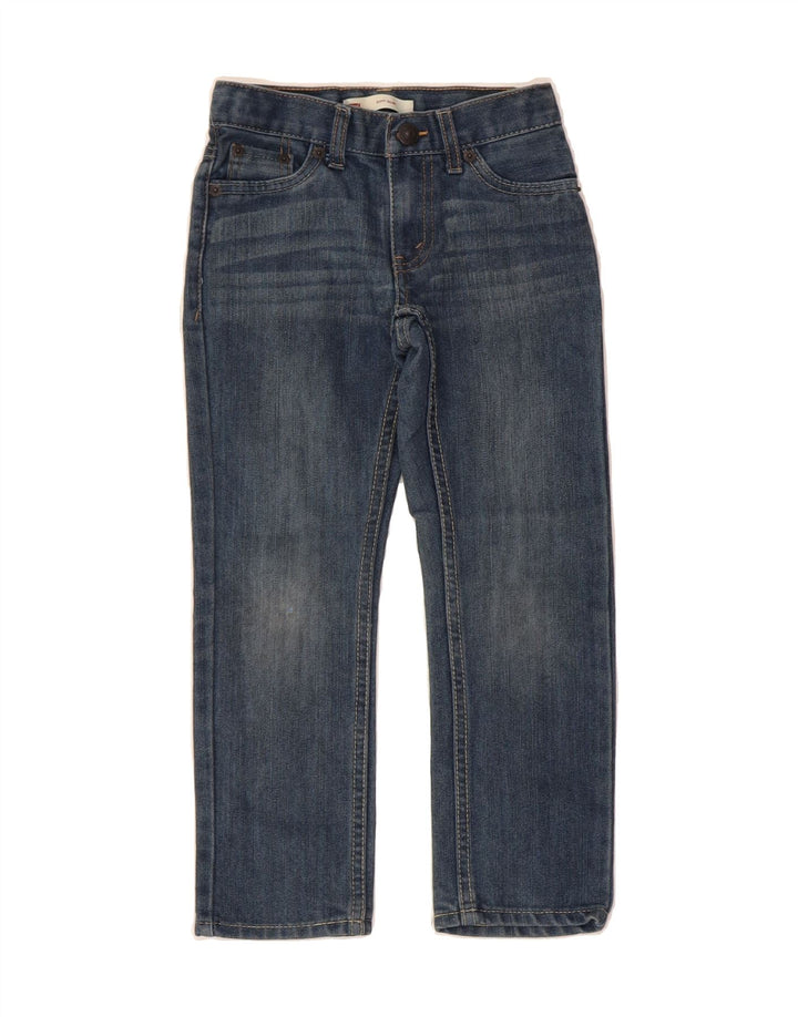LEVI'S Boys 511 Slim Jeans 6-7 Years W22 L20 Blue Cotton Vintage Levi's and Second-Hand Levi's from Messina Hembry 