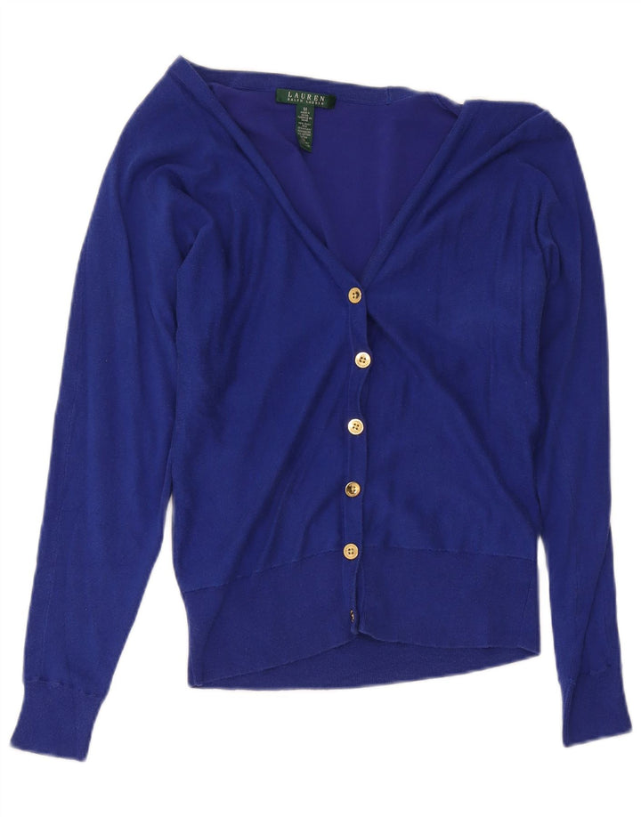 Γυναικεία ζακέτα Ralph Lauren UK 12 Medium Blue Silk
