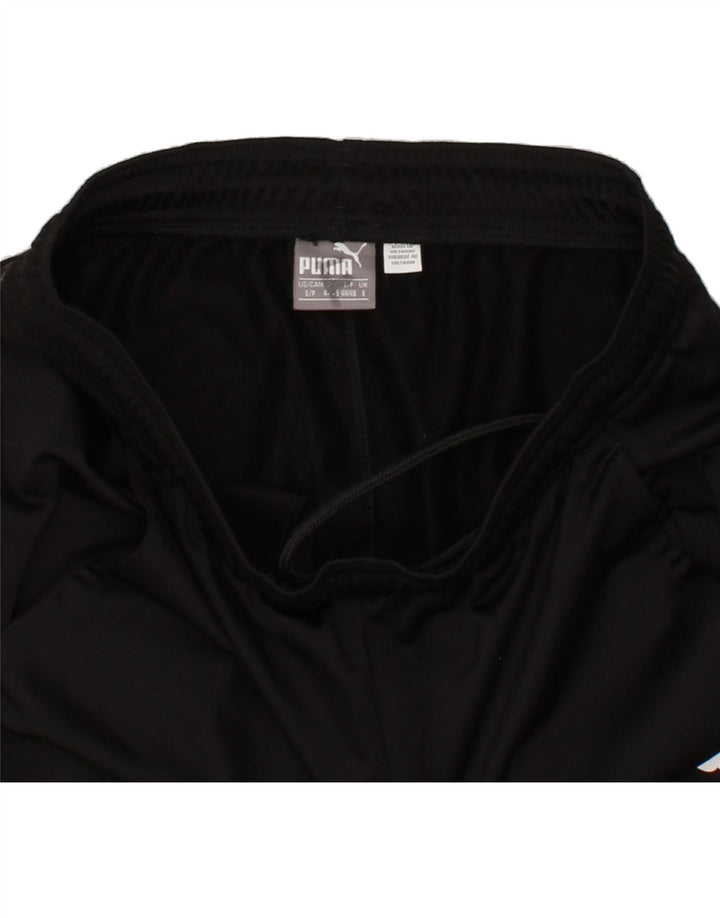 PUMA Mens Tracksuit Trousers Small Black Polyester Vintage Puma and Second-Hand Puma from Messina Hembry 