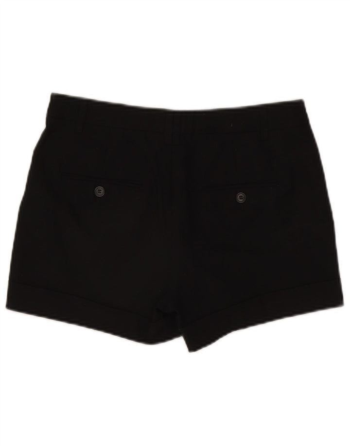 Zara Γυναικείο Σορτς Chino Small W26 Μαύρο Πολυεστέρα