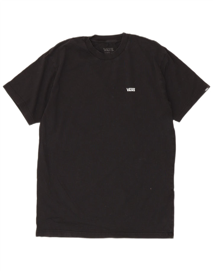 Ανδρικό μπλουζάκι Vans Classic Fit Top Μεσαίο μαύρο βαμβακερό
