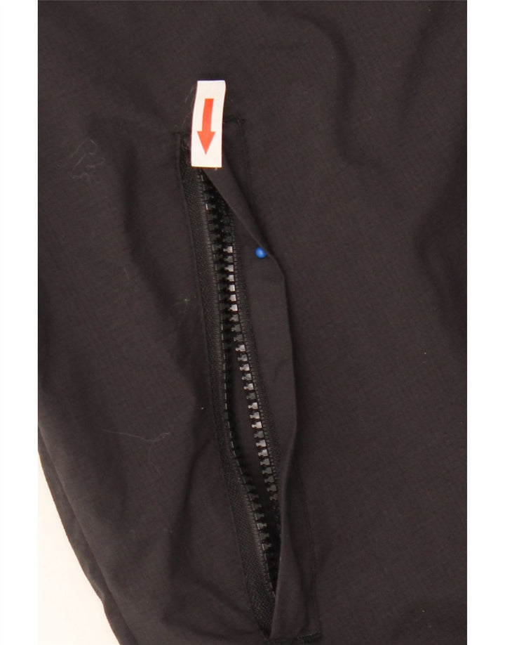 Ανδρικό μπουφάν βροχής Superdry UK 40 μεγάλο μαύρο νάιλον