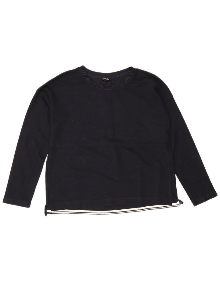 Massimo Dutti Γυναικείο Μακρυμάνικο UK 16 Large Navy Blue