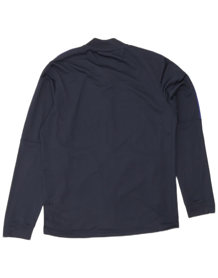 Ανδρική αθλητική φόρμα Nike Dri Fit Μπουφάν με μεγάλο μπλε ναυτικό πολυεστέρα Sports