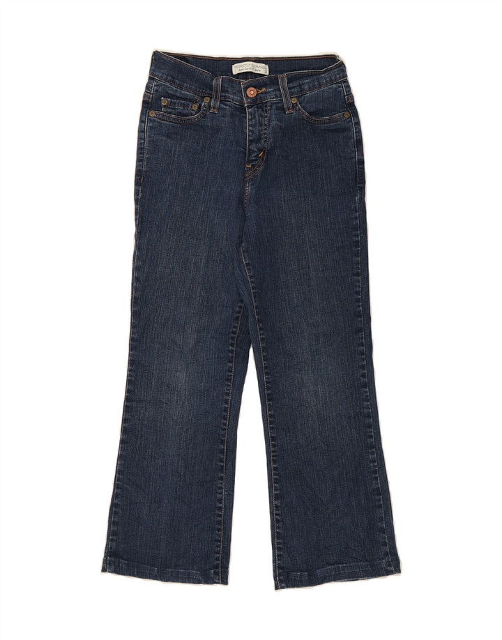LEVI'S Womens Petite Crop Bootcut Jeans US 6 Medium W26 L23 Blue Vintage Levi's and Second-Hand Levi's from Messina Hembry 