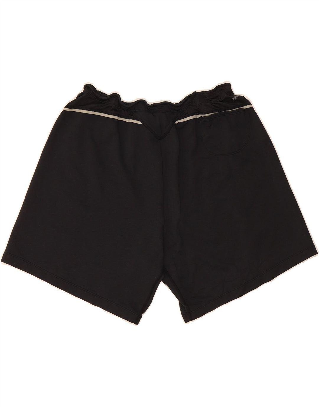 NIKE Womens Dri Fit Sport Shorts UK 14 Medium  Black Polyester Vintage Nike and Second-Hand Nike from Messina Hembry 