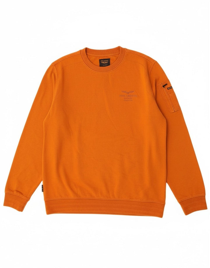 Ανδρικό φούτερ Pme Legend Jumper 2XL Πορτοκαλί βαμβακερό