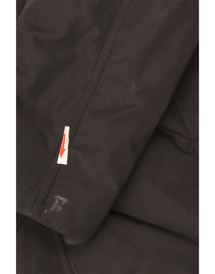 Γυναικείο παλτό Monsoon Longline padded UK 10 Small Black Polyester