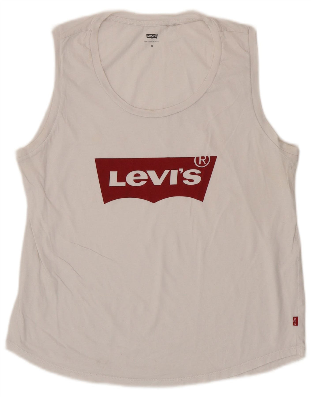 Γυναικείο γραφικό γιλέκο Levi's Top UK 12 Medium White