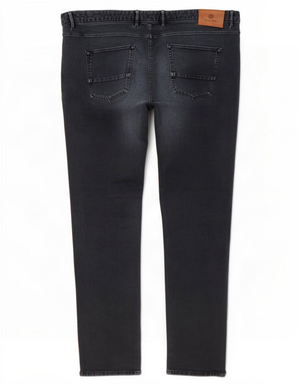 Massimo Dutti Ανδρικό Slim Fit Casual Παντελόνι EU 50 2XL W40 L33 Navy Blue