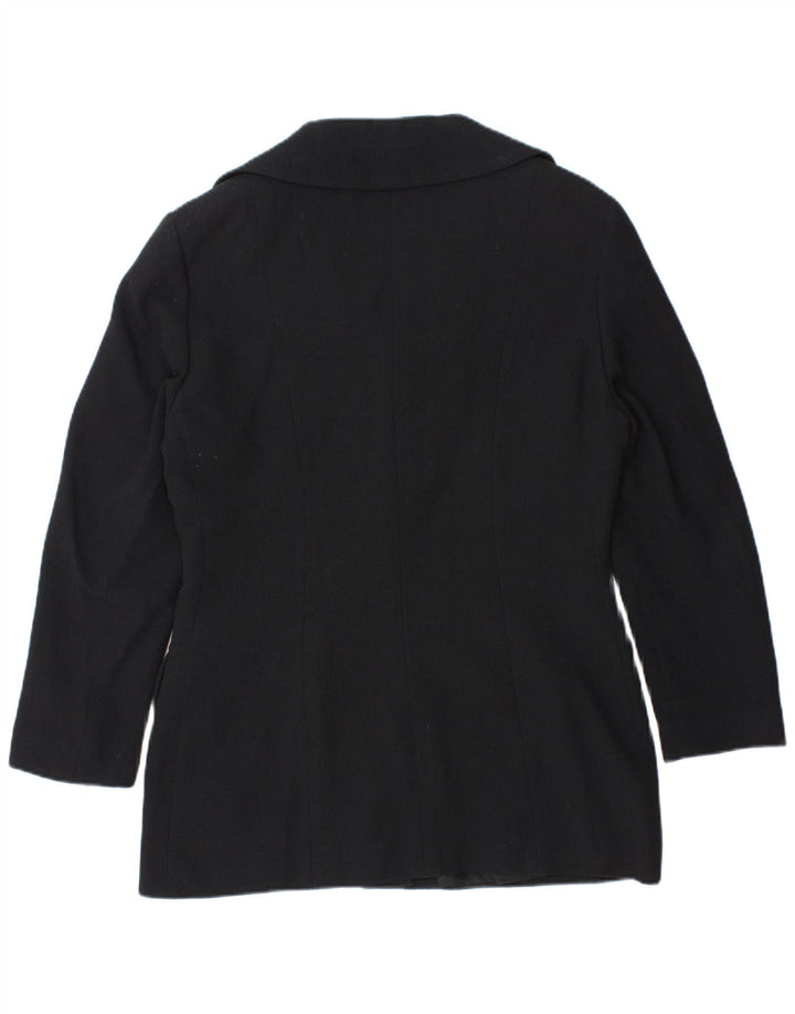 Vintage Γυναικείο Μπουφάν Blazer IT 48 XL Navy Blue Wool