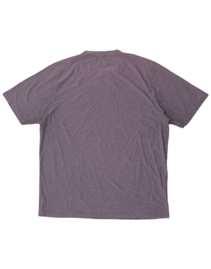 Ανδρικό T-Shirt UNDER Armour Top XL Purple Flecked