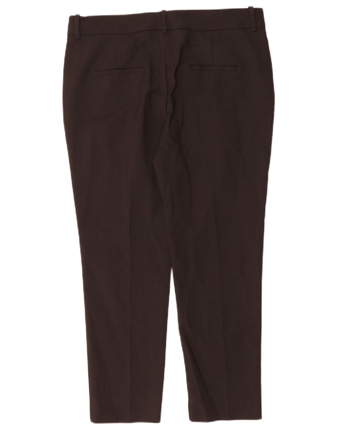 ZARA Γυναικείο Slim παντελόνι Chino EU 42 Large W32 L27 Μαύρο βαμβακερό