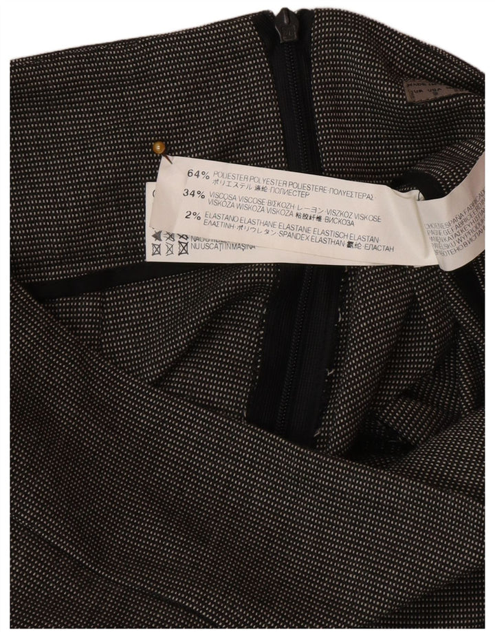 Zara Γυναικεία Pencil Φούστα Small W26 Grey Spotted Polyester