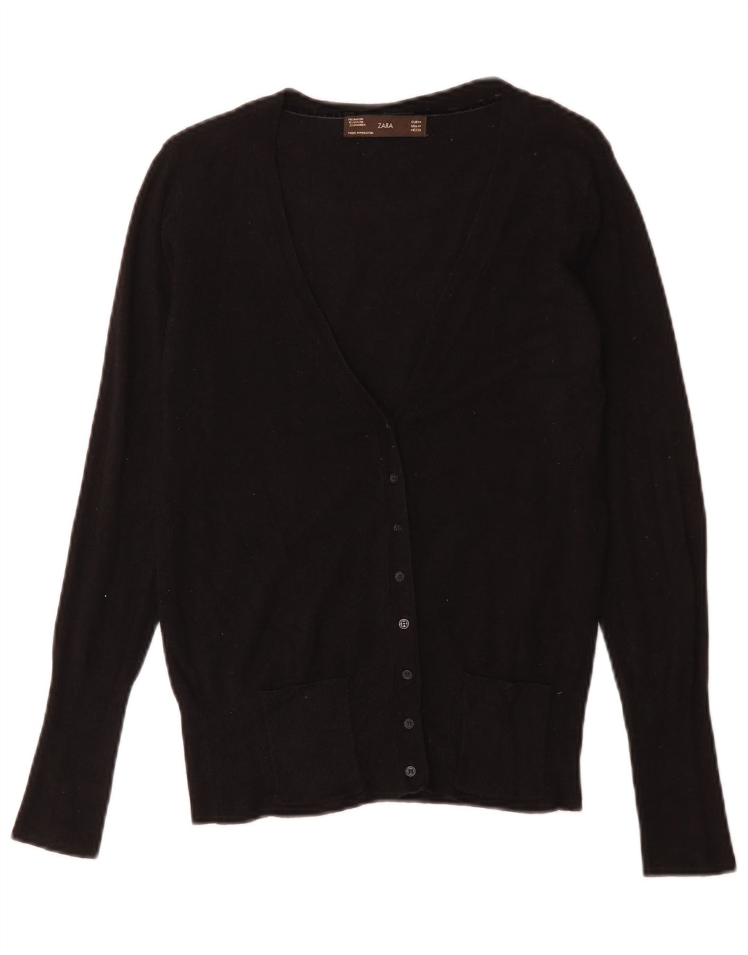 Zara Γυναικείο πουλόβερ UK 12 Medium Black