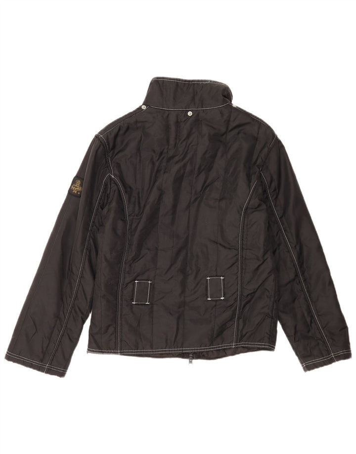 Refrigiwear Γυναικείο μπουφάν βροχής UK 14 μεγάλο μαύρο νάιλον
