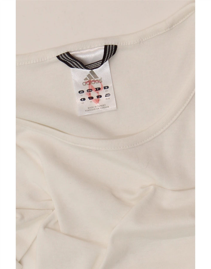 Adidas Γυναικείο T-Shirt Top EU 38 Μεσαίο κόκκινο βαμβακερό