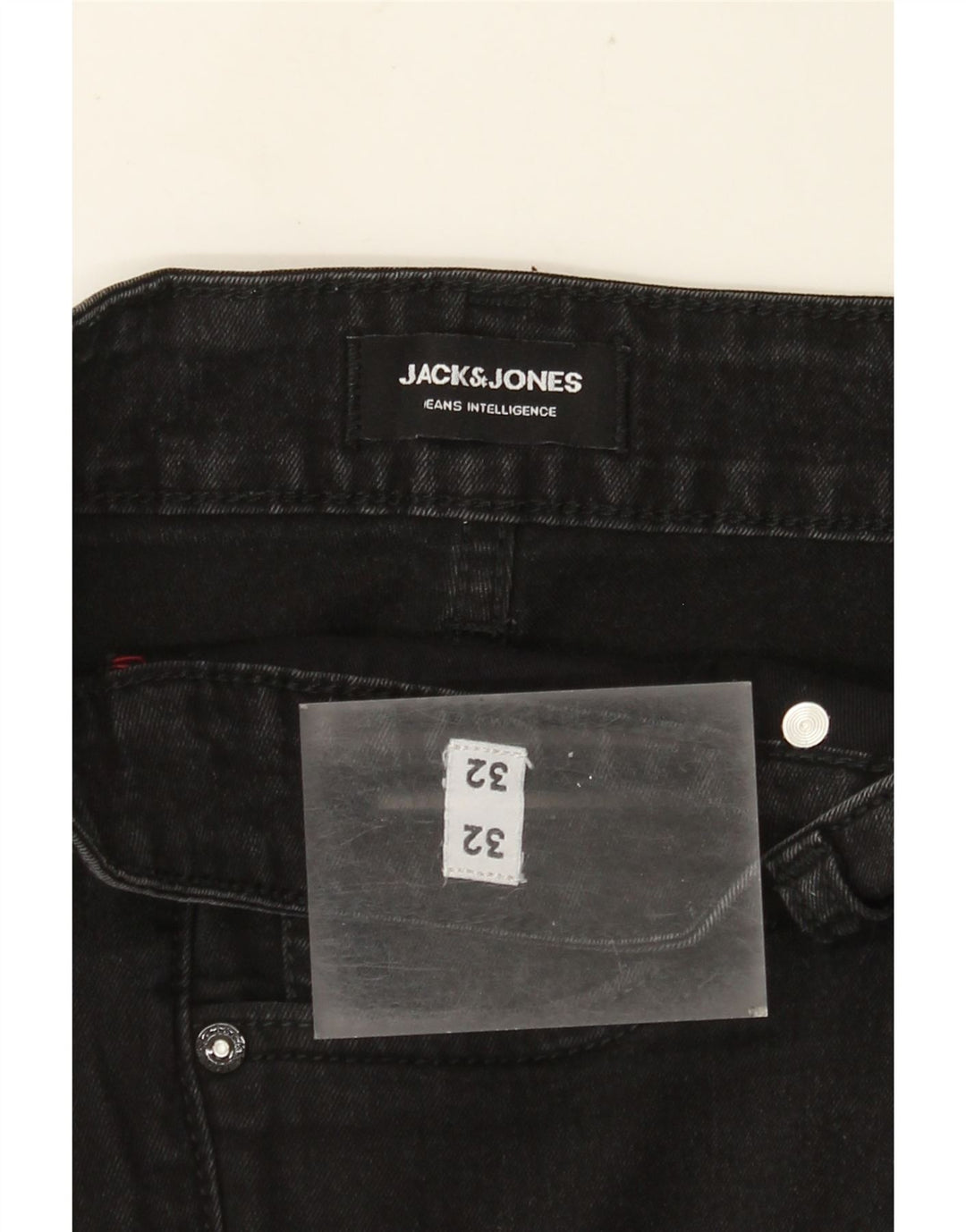 JACK & JONES Ανδρικό Slim Jeans W32 L32 Μαύρο