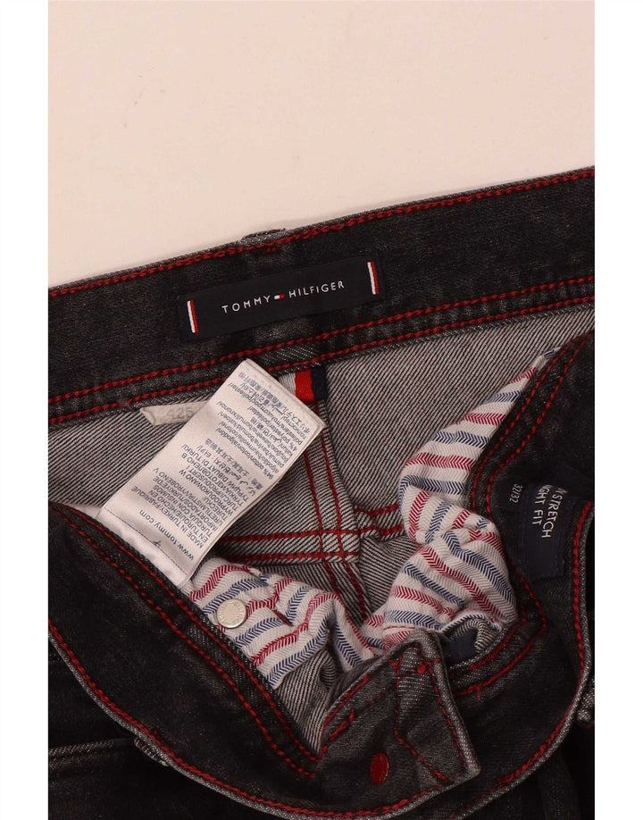 Ανδρικό τζιν ίσιο Tommy Hilfiger W32 L29 Γκρι βαμβακερό