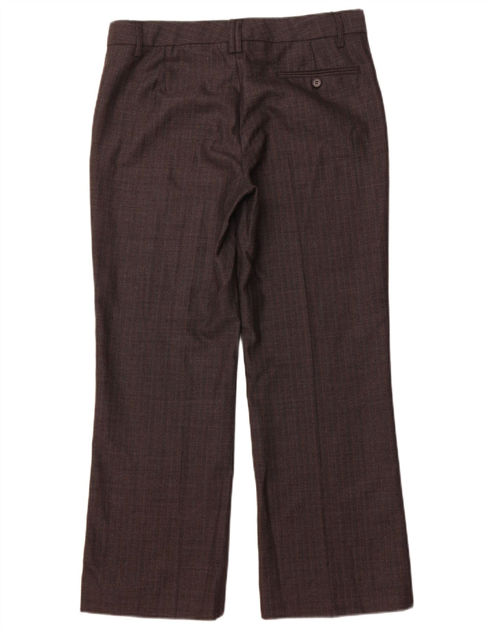 ZARA Γυναικείο ίσιο παντελόνι Chino EU 40 Medium W30 L28 Γκρι ψαροκόκαλο