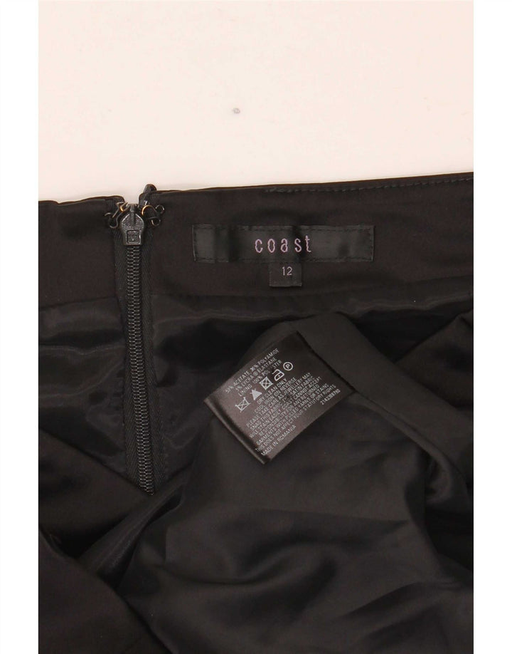 Γυναικείο φόρεμα Coast Off Shoulder Sheath UK 12 Medium Black Acetate