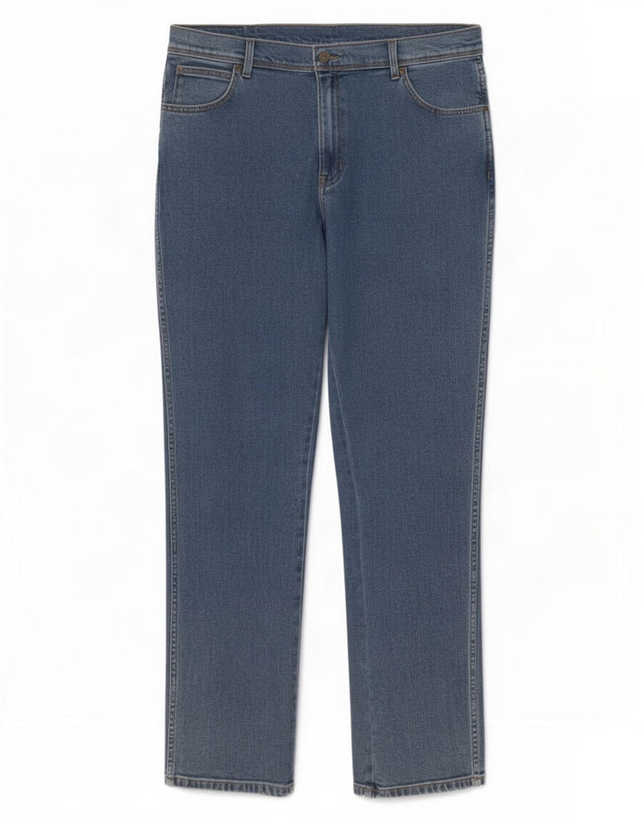 Ανδρικό τζιν ίσιο Wrangler Regular Fit W38 L34 Μπλε βαμβακερό