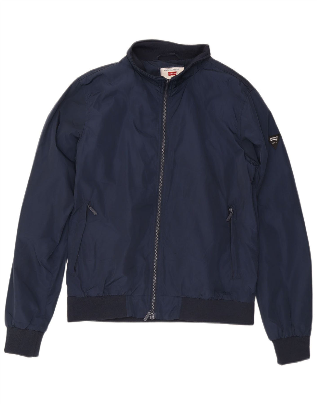 Carrera Ανδρικό Bomber Jacket UK 38 Medium Navy Blue Polyester