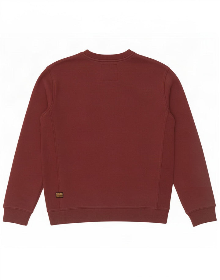 Ανδρικό φούτερ G-Star Jumper Μεσαίο βαμβακερό καφέ