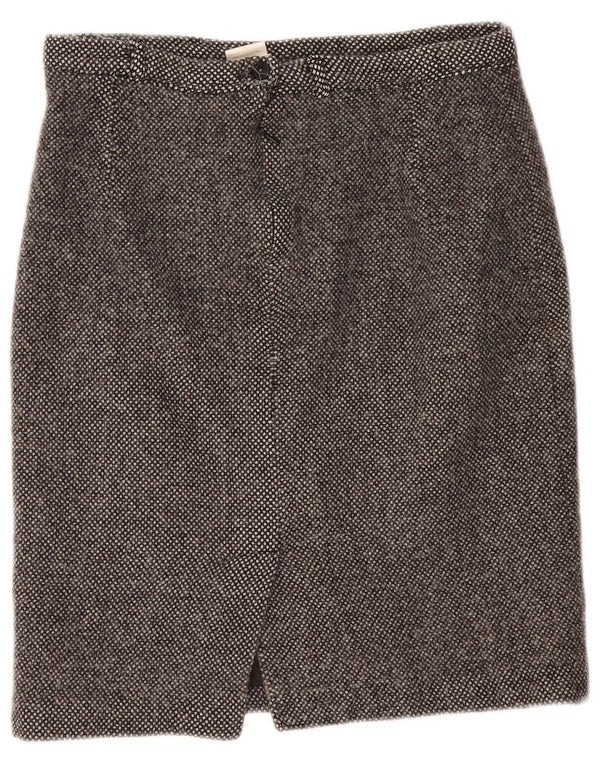 Eastex Γυναικεία Pencil Φούστα UK 20 2XL W32 Black Spotted