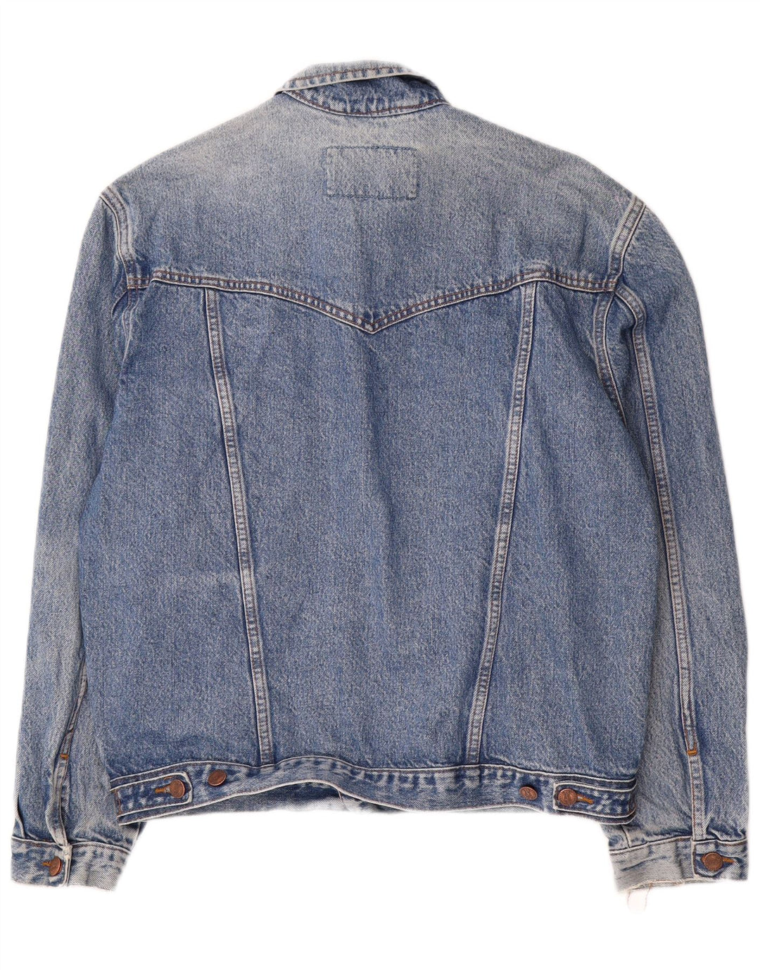 WRANGLER Ανδρικό Τζιν Μπουφάν UK 40 Μεγάλο Μπλε Βαμβακερό