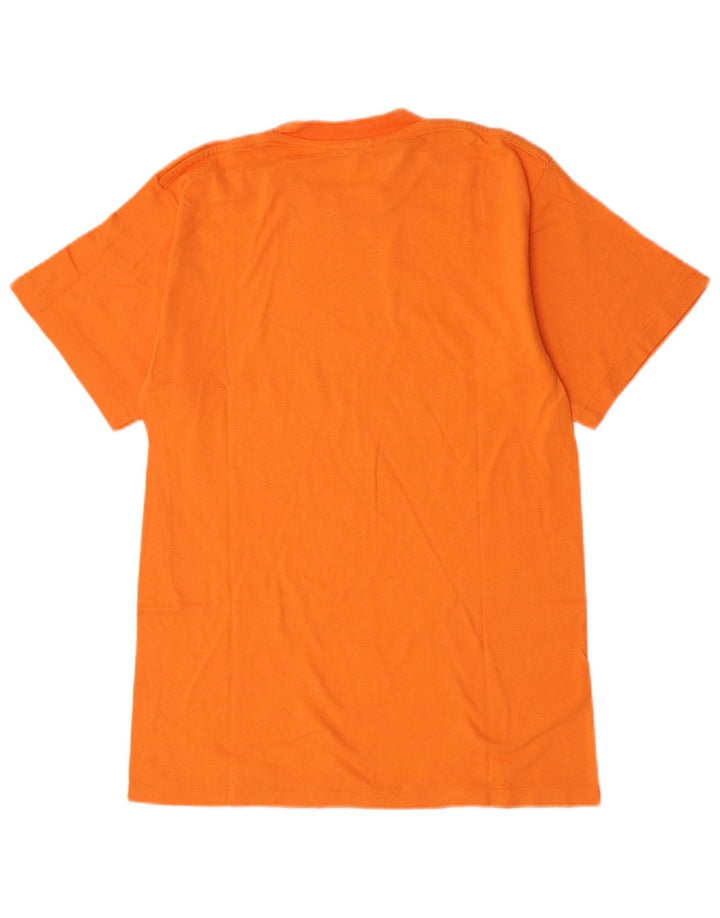 Ανδρικό γραφικό T-Shirt Champion Top Μεσαίο πορτοκαλί βαμβακερό