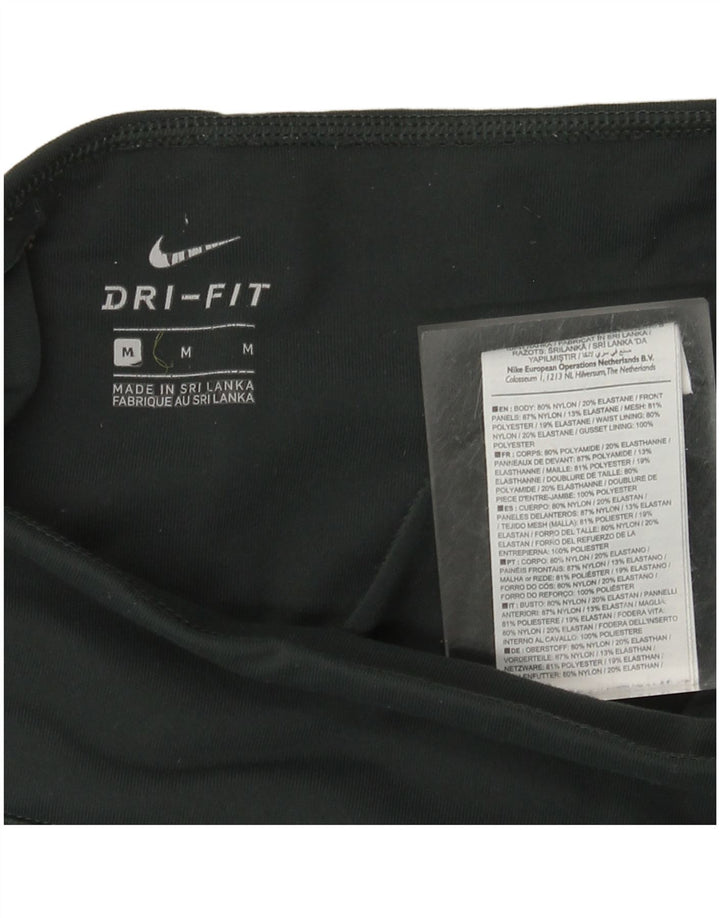 Γυναικείο κολάν NIKE Dri Fit UK 12 Medium Green Nylon