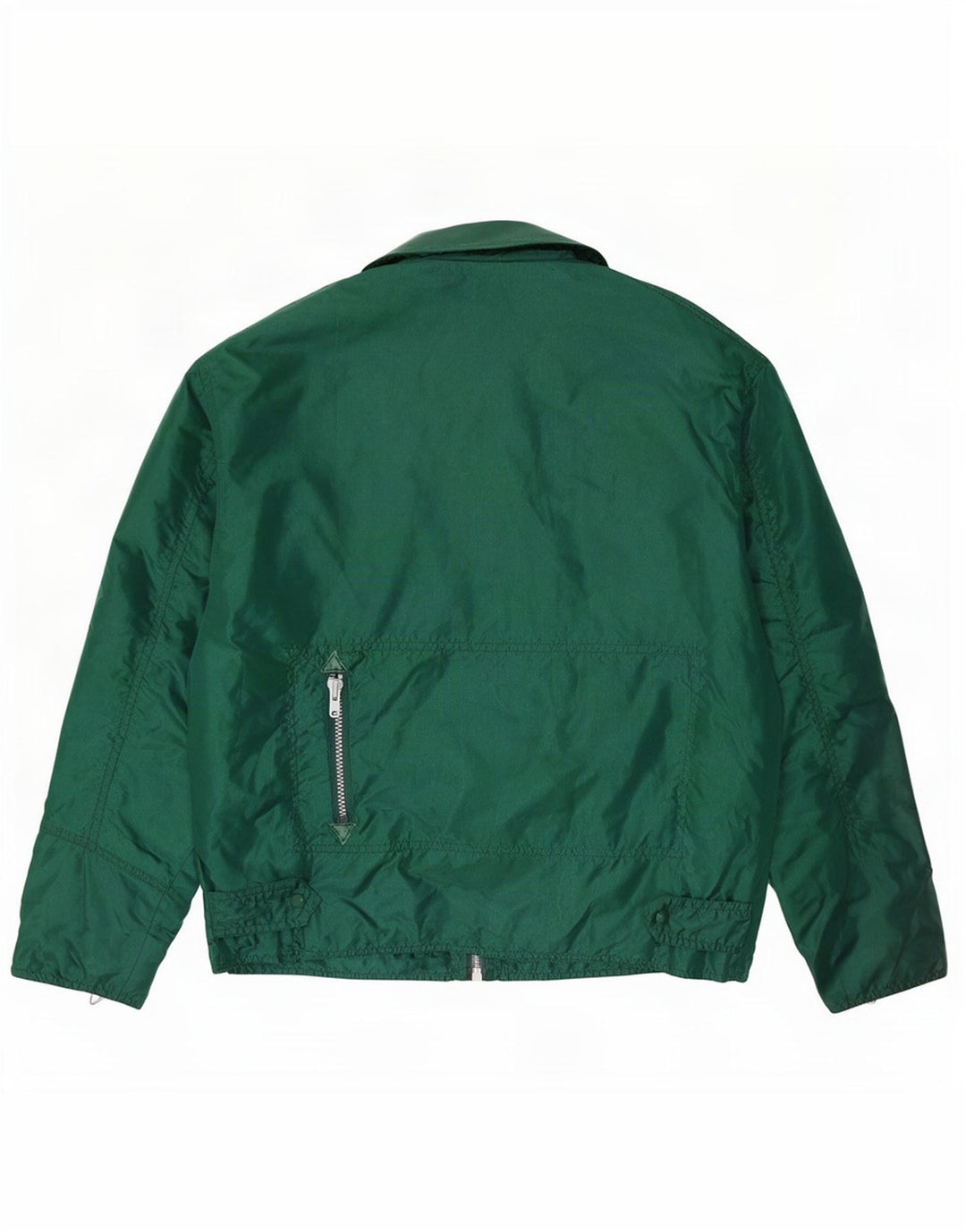 Vintage Ανδρικό Bomber Jacket UK 40 Large Green Nylon