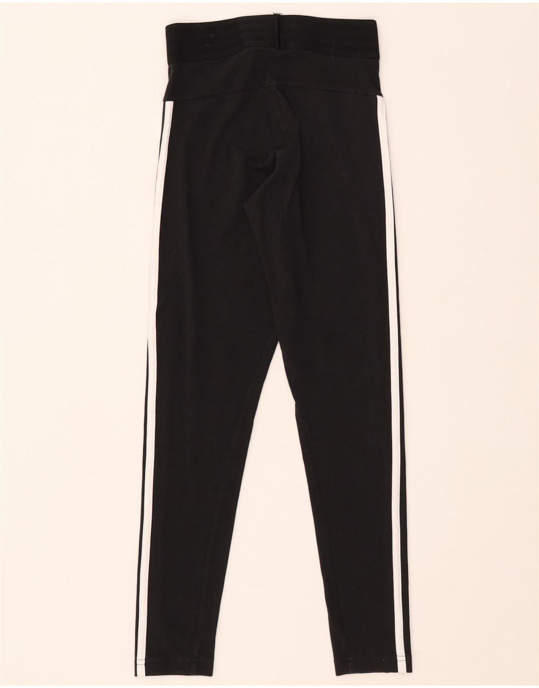 Γυναικείο κολάν ADIDAS UK 4/6 XS Μαύρο βαμβακερό