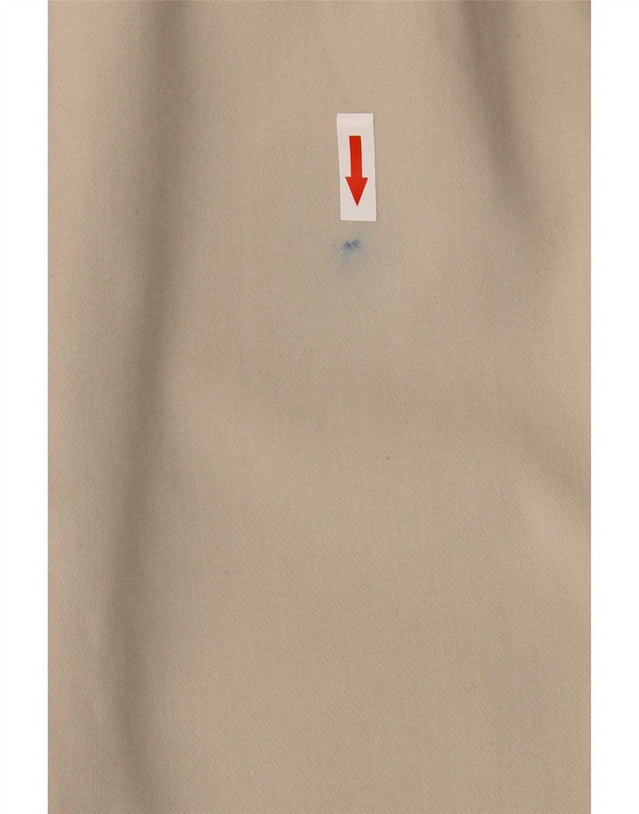 Zara Γυναικείο Tapered Παντελόνι Casual Medium W28 L26 Beige Polyester