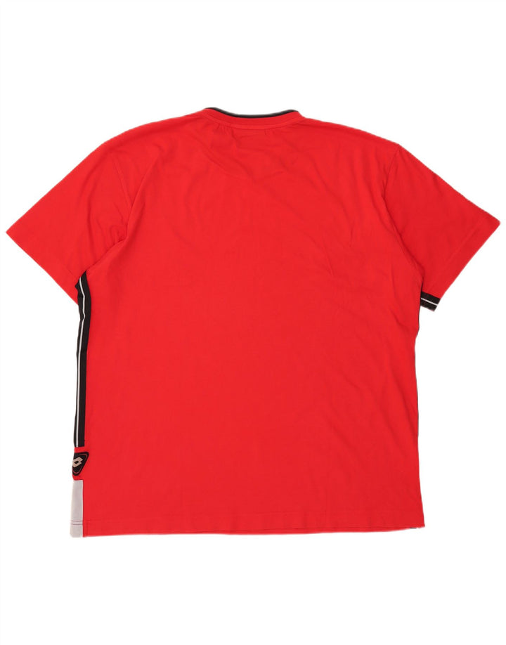 Ανδρικό T-Shirt Lotto Top 2XL Red