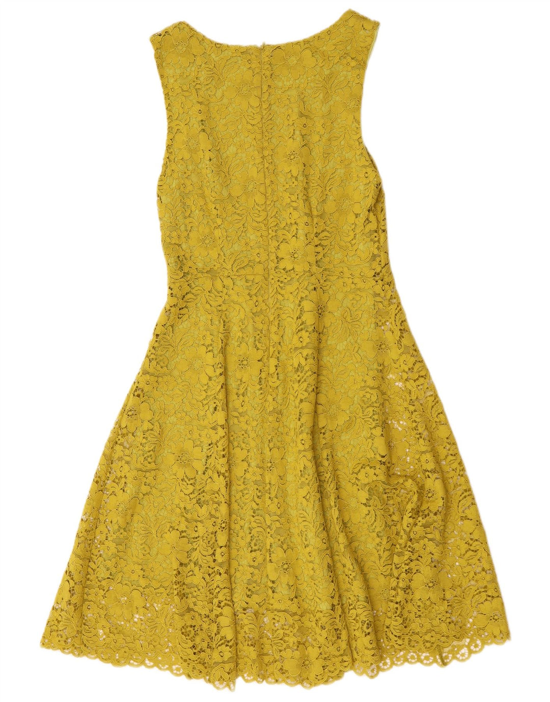 Sandro Ferrone Γυναικείο Αμάνικο Φόρεμα IT 42 Medium Yellow Floral