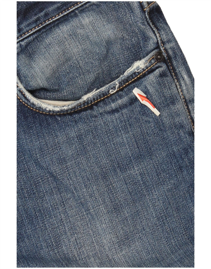Ανδρικό τζιν ίσιο Massimo Dutti EU 42 Large W32 L30 Μπλε βαμβακερό