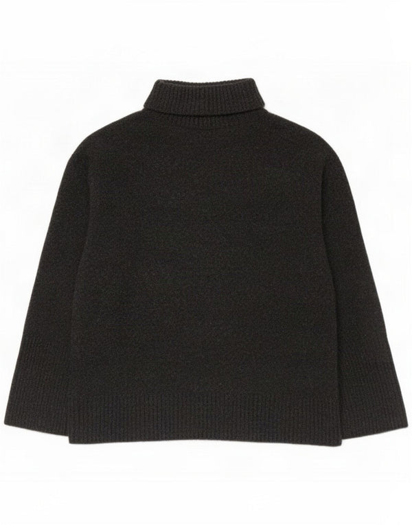 Cos Γυναικείο πουλόβερ με ρολό λαιμόκοψη UK 10 Small Grey Cashmere