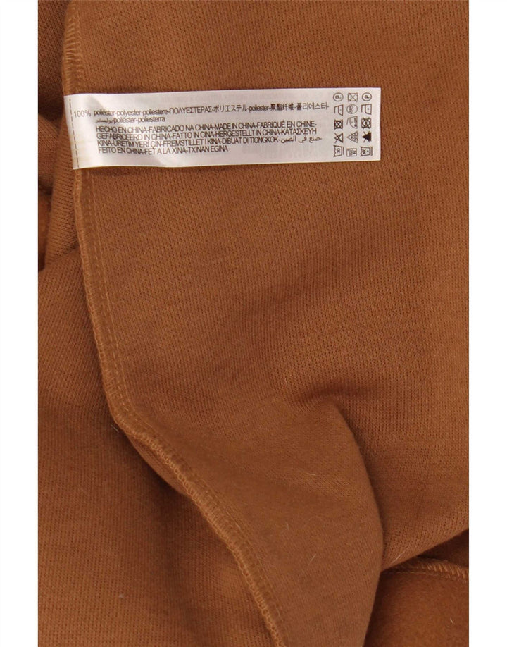 Zara Γυναικείο Ανοιχτό Παλτό UK 10 Small Brown Πολυεστέρας