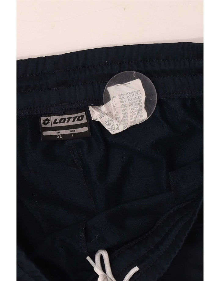 Ανδρική αθλητική φόρμα Lotto Παντελόνι Μεγάλο Navy Blue Polyester