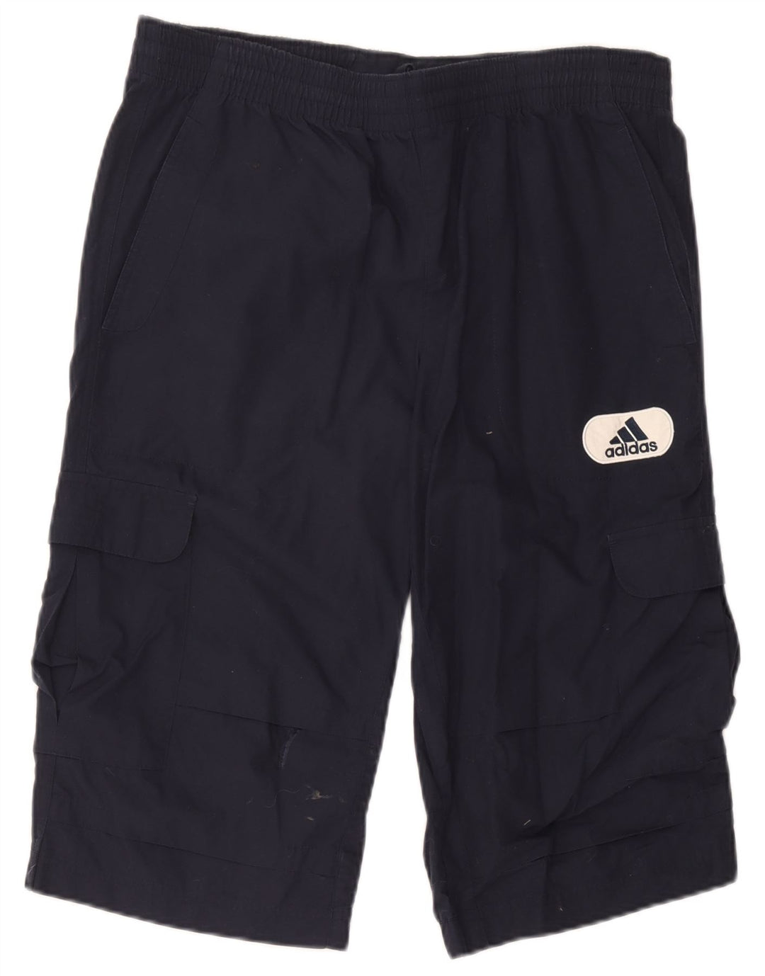 Ανδρικό σορτς Cargo Adidas Medium W36 Navy Blue βαμβακερό