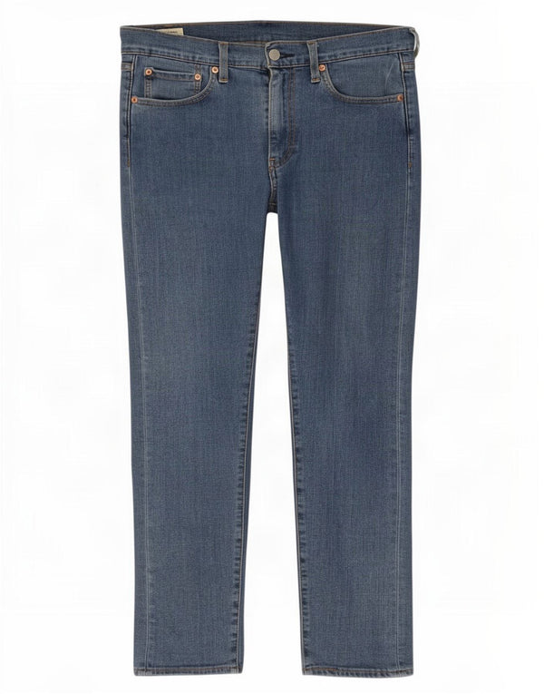 Levi's Mens 510 Skinny Jeans W32 L30 Blue Cotton
