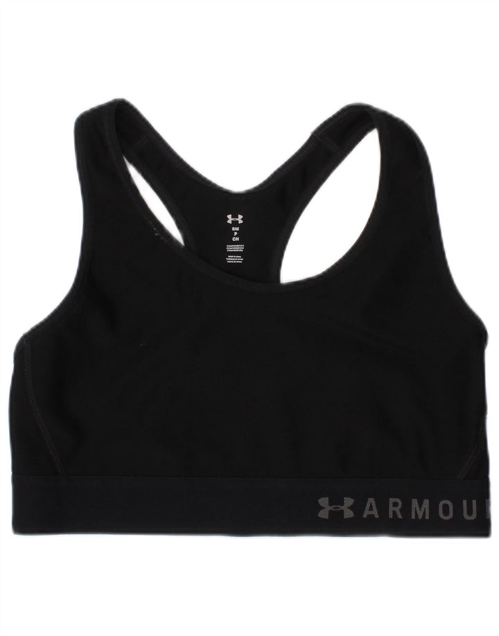 Γυναικείο γραφικό αθλητικό σουτιέν Under Armour Top Small Black Polyester Sports
