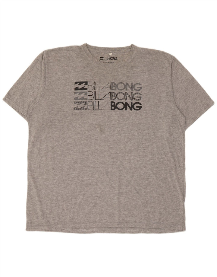 Ανδρικό γραφικό T-Shirt Billabong Top XL Grey Flecked