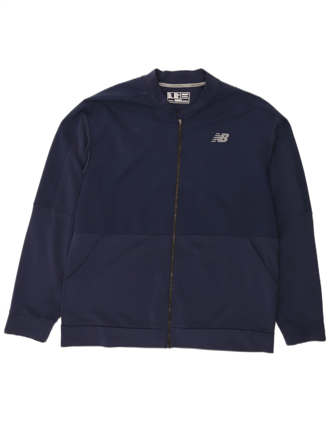Ανδρική φόρμα New Balance Top Jacket XL Navy Blue Polyester