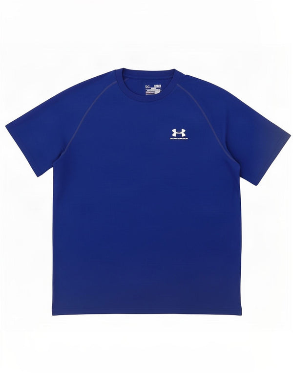 Ανδρικό μπλουζάκι Under Armour Heat Gear Top XL Blue Polyester