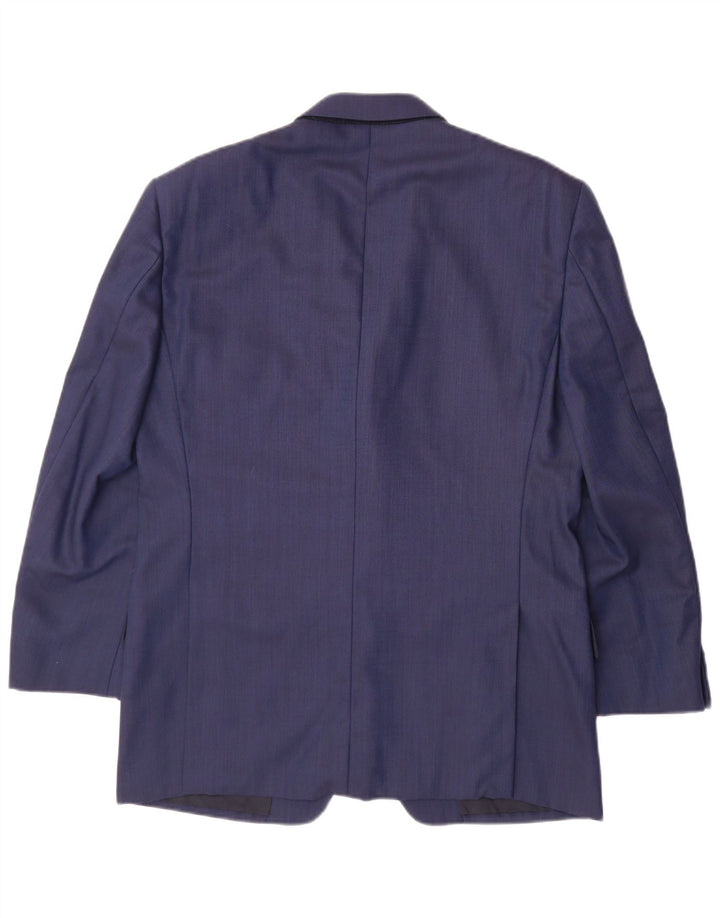 EMANUEL UNGARO Ανδρικό μπλέιζερ με 3 κουμπιά μπουφάν IT 50 Large Navy Blue