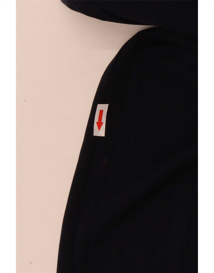 Marks & Spencer Γυναικείο ίσιο casual παντελόνι W32 L28 Navy Blue Polyester